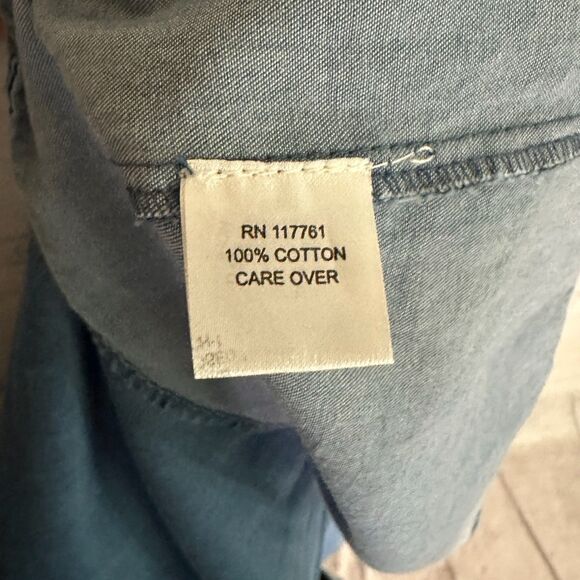 MPH Collection Blue Jean Mini Dress, Large - Picture 6 of 7